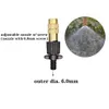 Micro Drip Irrigation Misting Brass Nozzle Garden Spray Cooling Parts Water Sprinkler with Connector