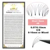 3D/4D/5D/6D/10D Premade Wimpers Brede Fans Korte Steel Wimpers Russische Volume Wimper Extensions Faux Mink