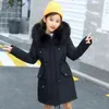 Winterjacke für Mädchen Kleidung Russische Kinder Parka Schneeanzug Plus Samt Warme Kapuze Oberbekleidung Mantel Kinder Teenager Kleidung 211203
