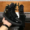 Najwyższej jakości mężczyźni kobiety 1s buty do koszykówki Wysoka OG Design x 1 ciemna mokka czarna palca uniwersytet Blue Chicago Fearless obsydian Projektanci sportu Sneakersq