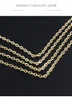 Chains Wholesalers Direct Supply European And American Fashion Simple Necklace Set Clavicle Necklaces Women's Environmental Protection Flat Q Chain