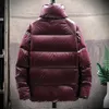 男性フリースアヒルダウンコートファッショントレンド防風暖かい厚いパウガジャケットデザイナー冬4xl高級パンパフカジュアルジャケット