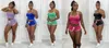 Summer Women Biker Jogger Suits Stroje bez rękawów 2xl droty 2xl Tracksours Backless Top+Shorts Dwukomowe zestaw czarny fitness Sportswear Casual Stuosy