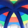 Tenda colorata per grandi feste Tenda gonfiabile a cupola con ragno Tenda ad arco soffiata ad aria Fornita con ventilatore In vendita / noleggio senza tende per porte