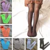 Hot Sell Kids Girls Designer Socks Tights Toddler Baby Colorful Rhinestone Pantyhose Fishnet Leggings Girl Children Mesh Stockings Hollow Out Fish Net & Hosiery