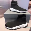 2021 Moda uomo donna calzino scarpe piattaforma abito scarpe da ginnastica casual di alta qualità donna sexy calze elastiche lavorate a maglia stivali sport maschili 545