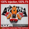 Injection Body For HONDA CBR 600RR 600CC 13-20 57No.0 CBR600 CBR 600 CC RR F5 13 14 15 16 17 18 19 20 CBR600RR 2013 2014 2015 2016 2017 2018 2019 2020 Fairings Repsol orange