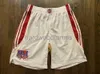 Stitched Custom Rare 2008 All Star Game Shorts Men Basketball Shorts S-2XL