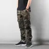 Män mode streetwear mens jeans jogger byxor ungdom avslappnad sommar fotled banded byxor märke boot cut europeiska jeans byxor 210714