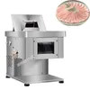 1100W Commercial Shred Dicing Machine Slicer Slicer Aço Inoxidável Totalmente Automático Moedor De Cortador De Vegetal Elétrico KT-Q7