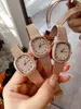 Hot Vintage Full Dimond Dial Watch Oval Shape Design Women Magnect Mesh Clock Silver Rose Gold Logo Logo Watch