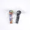 Silicone tube glass bowl light Smoking Pipes spoon 3.5 inch environmentally friendly silicon bong