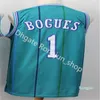 Top Quality Mens #2 LaMelo Ball Basketball Jersey Retro Vintage 1 Tyrone Bogues 2 Larry Johnson Alonzo 33 Mourning Purple White Green Black