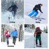 Winterfietsmasker, warme gehoorbescherming, lange nek, ademend trekkoord, outdooraccessoires, winddichte kappenmaskers