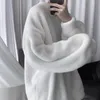 Felpe con cappuccio da uomo E-BAIHUI Winter Sherpa Teddy Fleece Fluffy Pullover Plus Size Warm Tops Streetwear