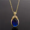 sapphire crystal necklace.