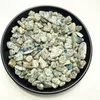 Dekorativa Objekt Figurer 50g 2 Storlek Naturlig Feldspar och Mica Azurite Tumbled Crystal Grus Stones Minerals