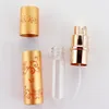 5ml frasco perfume portátil mini garrafas recarregáveis ​​de alumínio spray contêineres de composição vazio com atomizador para festa de viajante Favor RRA4450