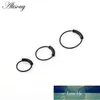 Alisouy 1pc 22g 6/8 / 10mm Stål gångjärnig Clicker Circle Ring Piercing Nose Ring Hoop Lip Ear Ring Body Smycken Piercing Clip Gift