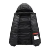 Manteaux matelassés pour hommes Mari Veste d'hiver USB Techwear à capuche en molleton Hommes Style Survêtement Chaud Noir Parkas Thermique Homme 211124