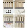 European Voile Sheer Cortina para Janela Quarto Laço Cortina Tecidos Drapees Bordado Branco Cortina de Tule para sala de estar 210712