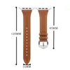 Bracelet en cuir mince pour Apple Watch Series 6 5 4 SE Bandes Bracelets de mode Bracelet iwatch 44mm 42mm 40mm 38mm Bracelet de montre Accessoires intelligents