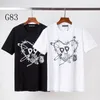 Katoen T-shirt voor heren T-shirts met DSQ Phantom Turtle Logo Print Mens Designer T Shirts Summer Fashion Casual Streetwear Tops Short Sleeve T-shirt