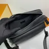 10A L Bag Classic messenger bags designer fashion travel document high canvas silver zipper metal parts inside and outside patch pocket Outdoor L075