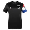 Le t-shirt de Formule 1 Racing Alpine Team Rider Alonso Numéro Imprimé F1 T-shirts Veste de loisirs avec T-shirts à manches courtes