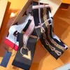 Designer design Scarves fashion letter handbag scarf, tie silk material lady's Valentine's Day gift
