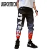 Streetwear hip hop joggers byxor män lösa harem byxor fotled längd byxor sport casual brev print sweatpants för män 3xl 210616