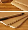 كامل 88x155cm ورقة دفتر ملاحظات فارغة كتاب Notepad Vintage Soft Copybook اليومية Memos Kraft Cover Notebooks Notepad5717604