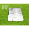 Tapis résistant à l'humidité camping en plein air épaissi pique-nique membrane en aluminium portable étanche simple double dortoir étudiant sl 220104