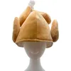 2021 nuovi bambini adulti cappello di tacchino arrosto per la festa di carnevale di Halloween del Ringraziamento di Natale senza abitudine