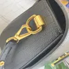 5A Designer Torby Luksusowe ghw skręt PM Portefeuille Gold Crossbody Bag damskie torby na ramię taurillon skóra