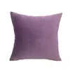 Coussin / oreiller décoratif 30Coussin décoratif en velours massif Housse de coussin de style simple 45x45cm Taie d'oreiller Décor à la maison pour siège de canapé