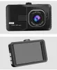 Car DVR New Full HD 1080p Dash Cam Video Recorder Körning för fram och bakre inspelning Night Wide Angle Dashcam Single Lens Bil DVR