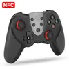 Chegada Choque 4 T-17 Controlador de mão Bluetooth sem fio com função NFC para Pro T17 Controladores de Jogos Vibration Joystick Gamepad Caixa de varejo