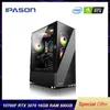 Intel 10th i7 10700F/GeForce RTX3070 8G/för spel Desktop PUBG/League of Legends Computer DIY Assembly Machine Support WiFi