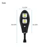 COB Solar Street Light Wall LED Motion Powered Outdoor Sensor PIR Garden