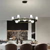 Hanglampen moderne minimalistische kristalglas koperen verlichting glans binnen verlichtingslamp hangende verlichtingslicht woonkamer decor decor