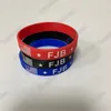 Let's Go Brandon Silicone Bracelet Party Favor Rubber Wristband Presidential Election Gift Wrist Strap