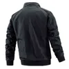 AIOPESON Autumn Winter Men's windbreaker Jackets Sports Casual Business Solid Simple Slim Fit s Jacket Clothing 211028