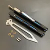 Theone BRS Replicant BM51 Trainermesser Schwarzer G10-Griff D2-Klingenbuchsensystem Klappmesser Outdoor Survival Jagd Camping EDC C94-Werkzeuge