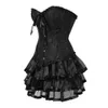 Salia de espartilho para mulheres steampunk halloween bustiers vestidos clássicos push up bordando bodyhaper clubwear cunhado