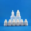 100 st 20 ml plastdropparflaskor Tamper Proof Evidence Separatable Nipple Drop Tip Sub Pack Liquid Oil Juice Vapor Essence Flux Saline 20 Ml