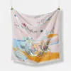 Scarves 53cm Space Brand Square Scarf Women 2021 Design Horse Luxury Silk Bandana Headband Fashion Hijab Neckerchief