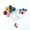 Super qualità 20mm 14mm 6mm Strumento per fumare Vetro Terp Slurper Set con pillola di quarzo Colore della miscela per Bong d'acqua