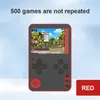 K10 Portable Handheld Game Console Wbudowany 500 Classic 8 Bit Games Retro Video Game Console 2.4 cal Ekran prezentu