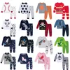 Ragazzi Pigiama Bambini Dinosauro Pigiama Set Bambino Pilota Sleepwear Toddler Girls Pigiama Unicorno Halloween Natale PJS Pigiama invernale 211130